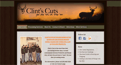 Desktop Screenshot of clintscuts.com